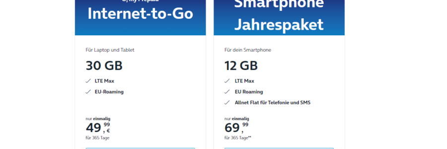 Datenvolumen im Mobilfunk – wie viele GB im Monat nötig sind